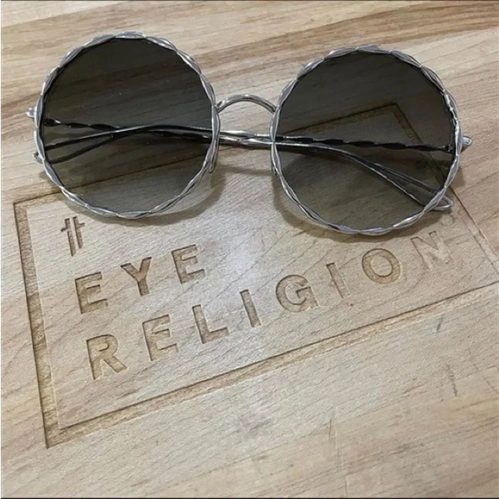 Elie Saab 004 Silver Sunglasses
